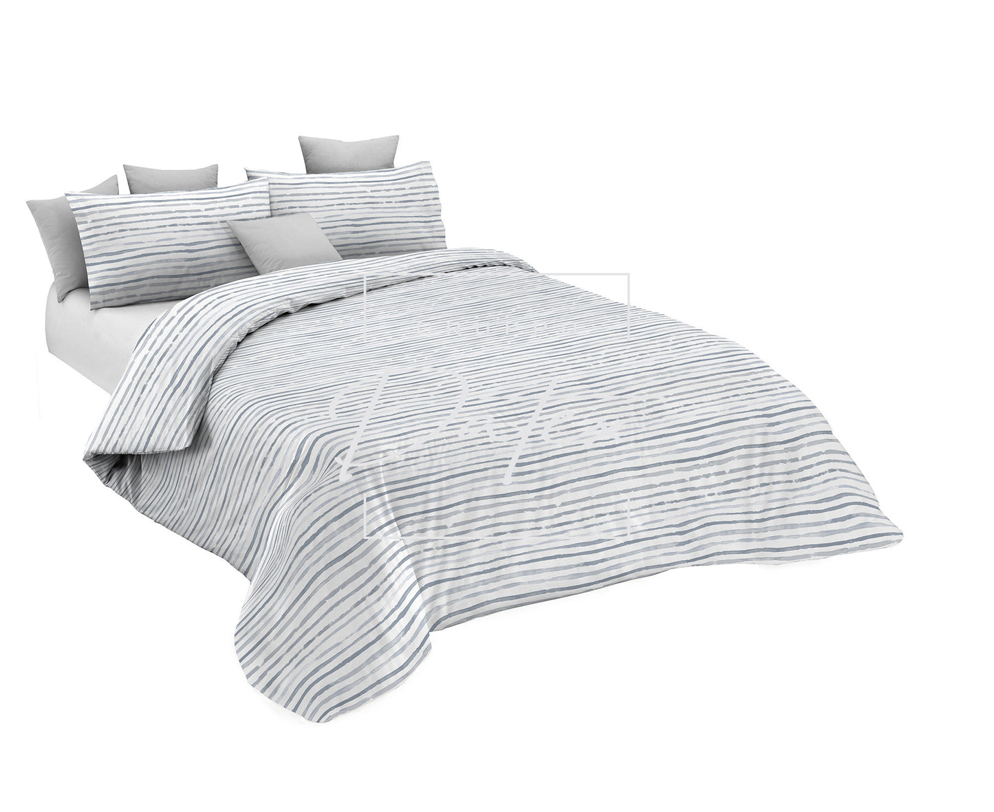 Parure Copripiumino Straits Grigio