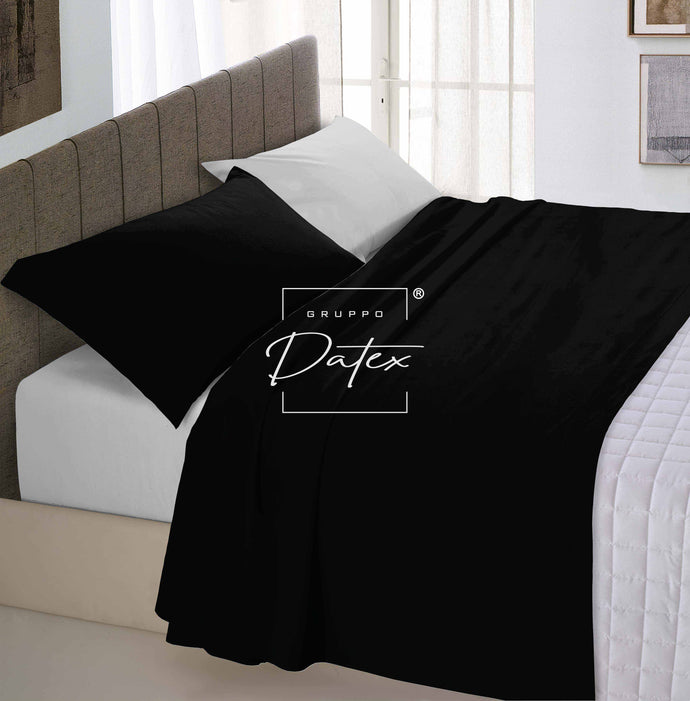 Bi-Color Black/Grey Sheet Set