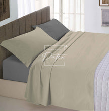 Load image into Gallery viewer, Bi-Color Dove Grey/Smoke Sheet Set
