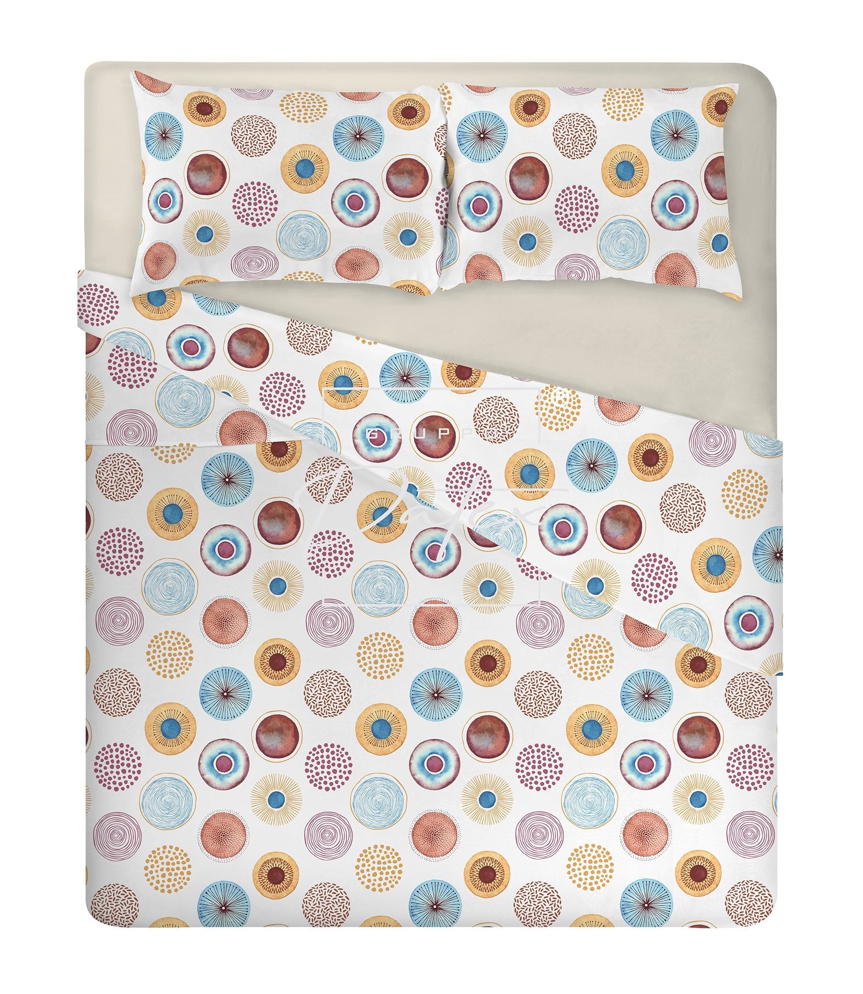 Circle bed set