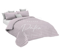 Load image into Gallery viewer, Pink Division Duvet Cover Set

