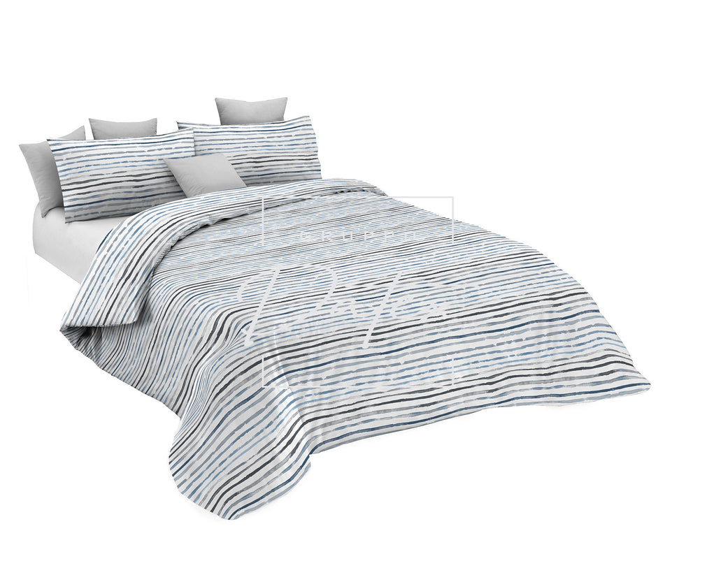 Parure Copripiumino Straits Blu