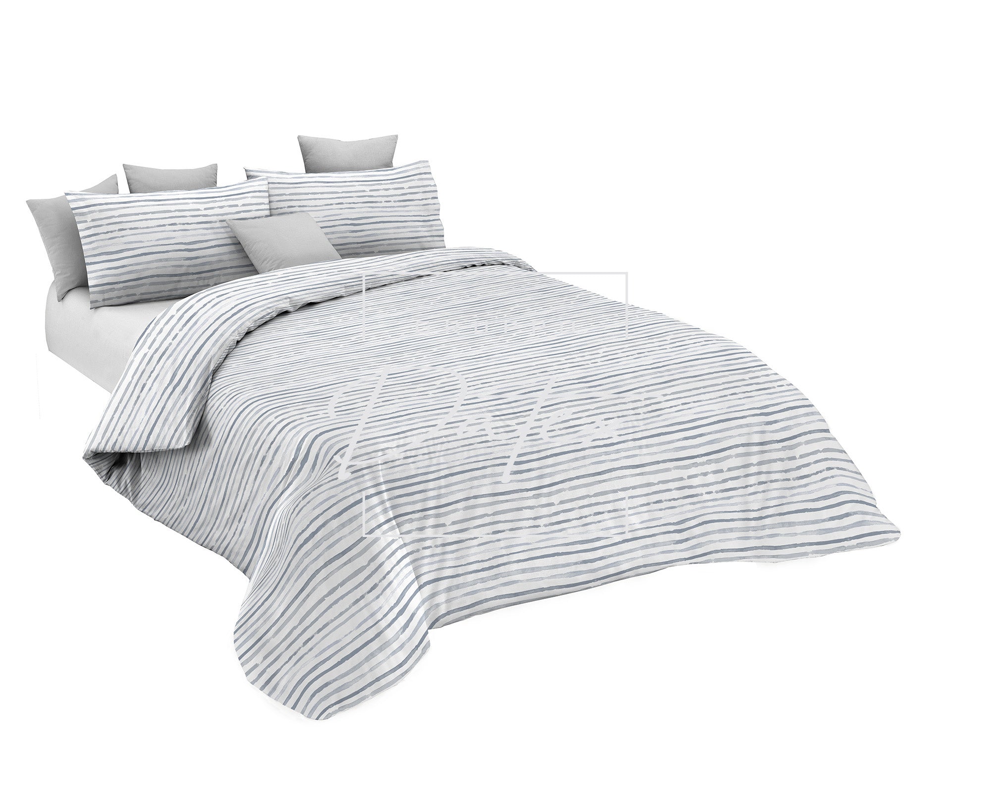 Parure Copripiumino Straits Grigio