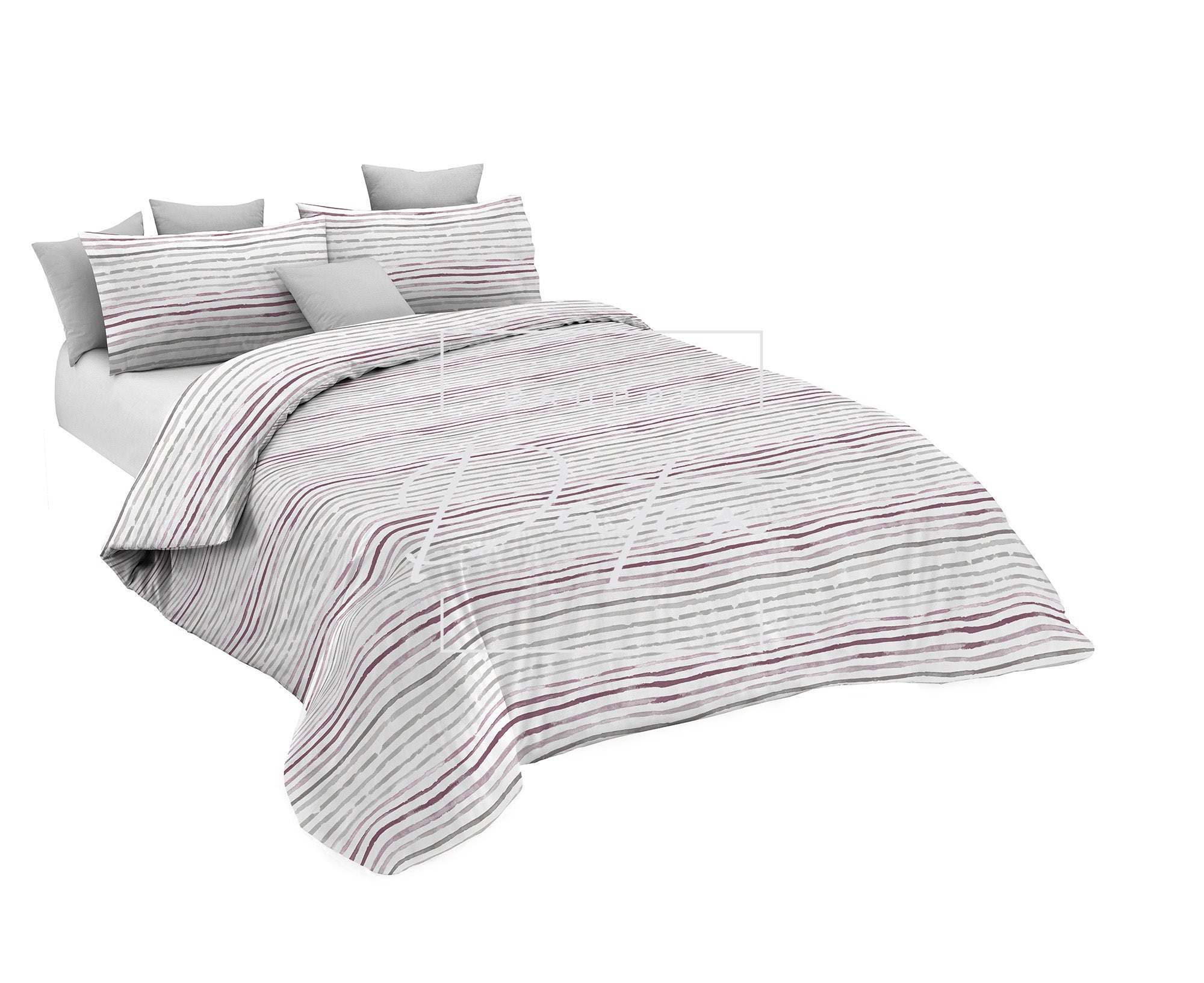 Straits Pink Duvet Cover Set
