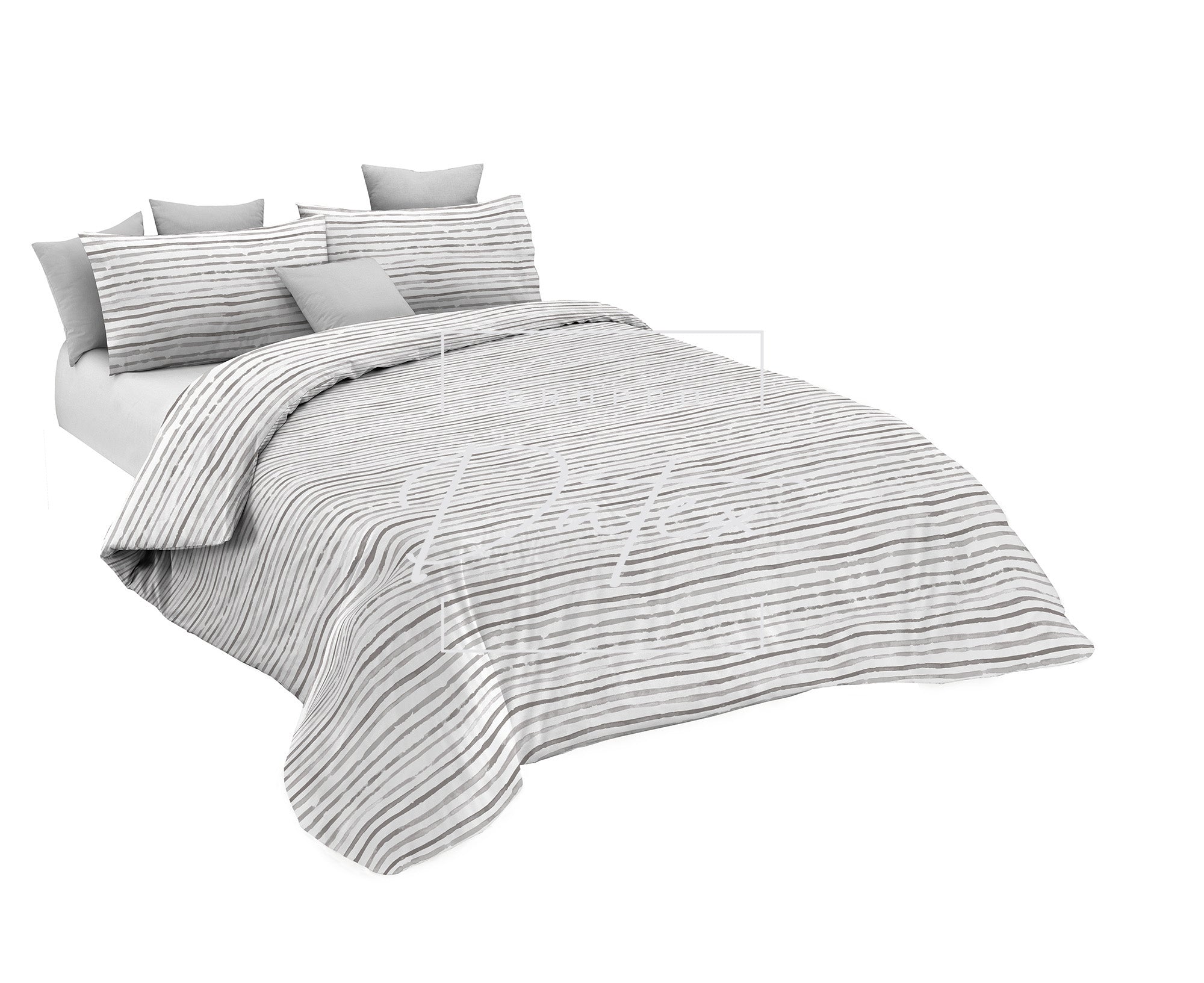 Straits Dove Gray Duvet Cover Set