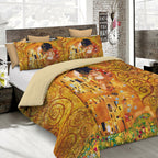 Doppelbettbezug-Set „Der Kuss“ von KLIMT