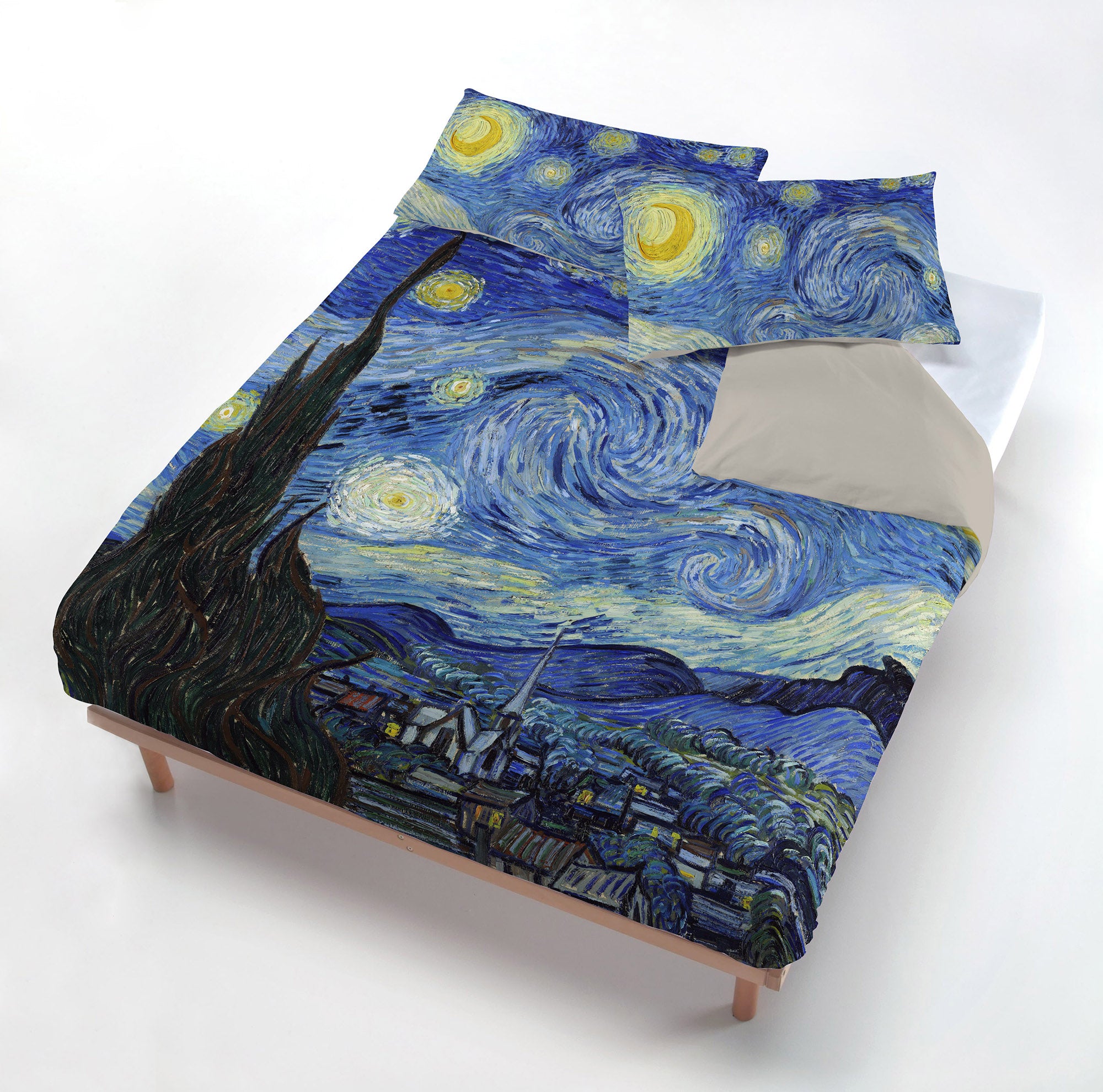Doppelbettbezug-Set „Sternennacht“ Van Gogh