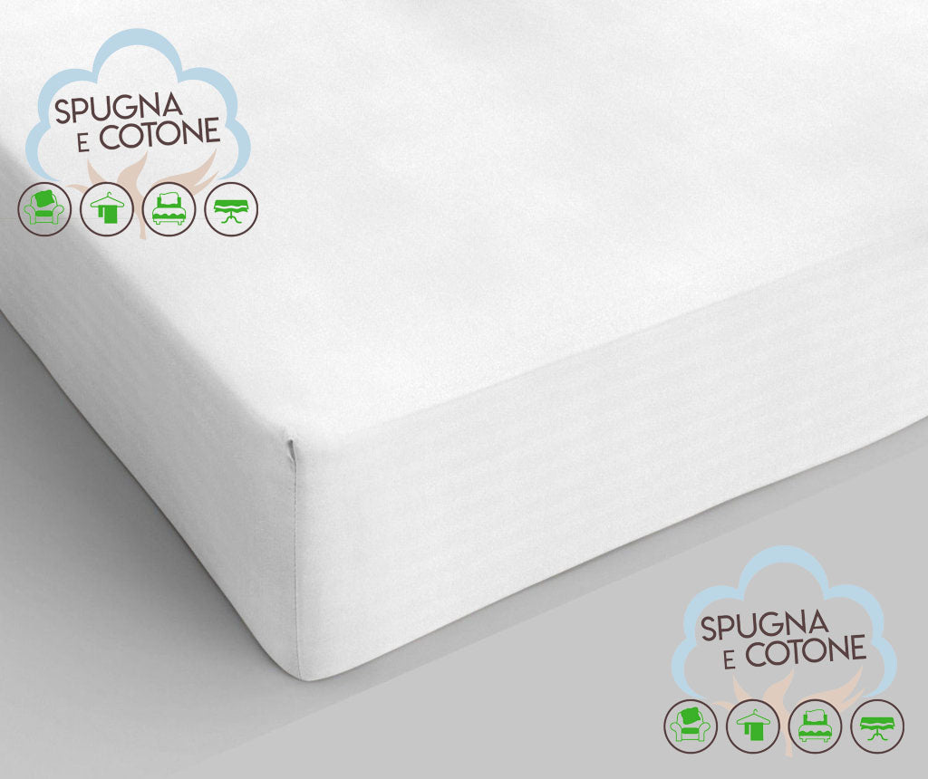 Sotto con Angoli Singolo 100% Cotone - Spugna e Cotone