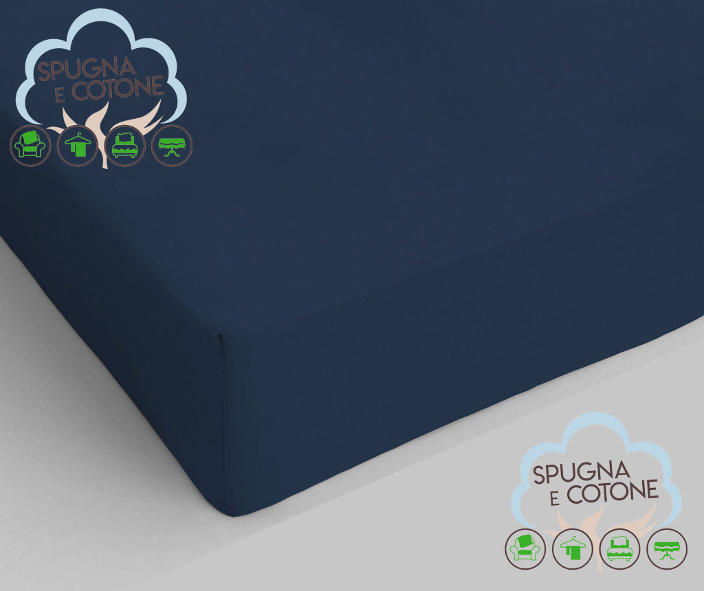 Sotto con Angoli Singolo 100% Cotone - Spugna e Cotone