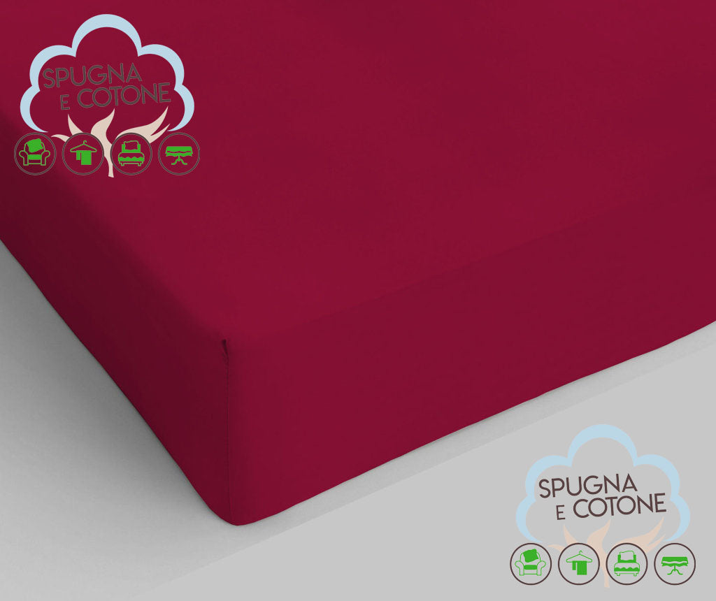 Sotto con Angoli Piazza e Mezza 100% cotone - Spugna e Cotone