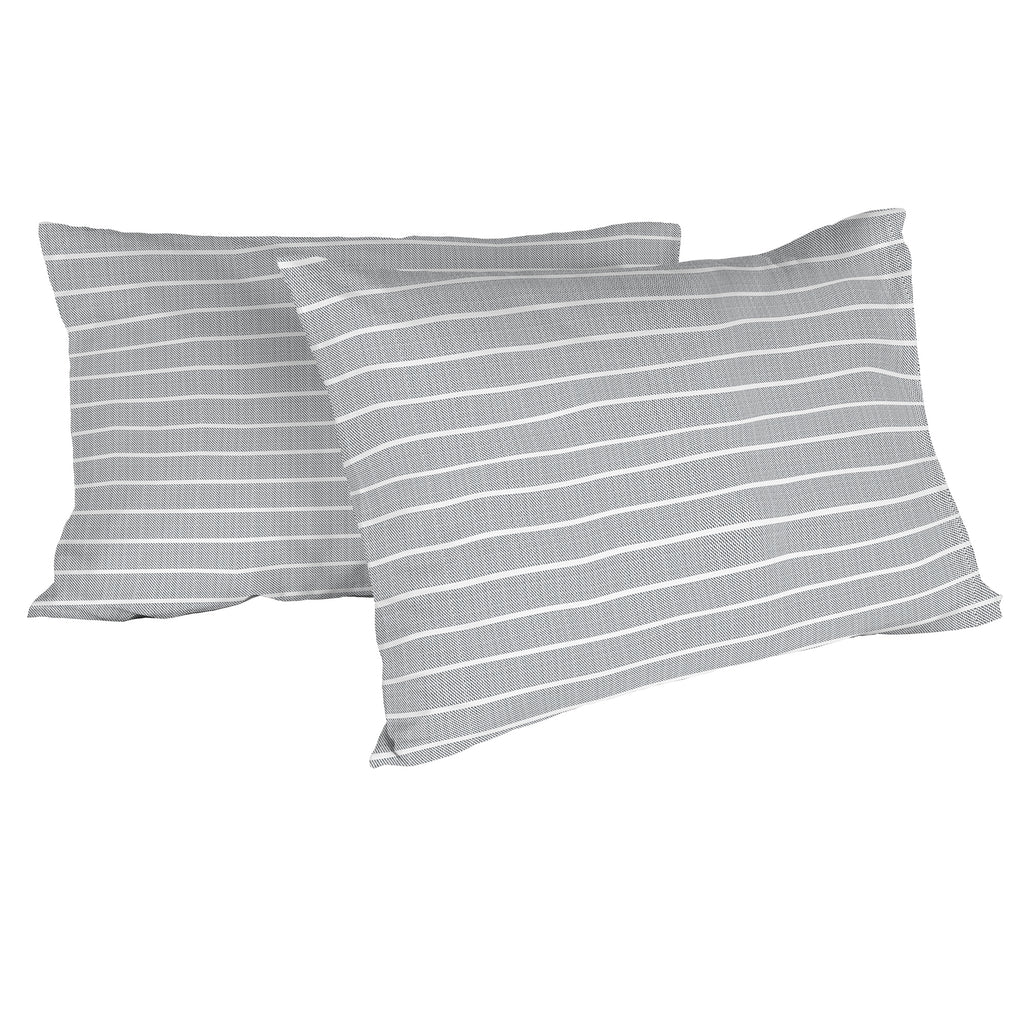 Division Gray Duvet Cover Set