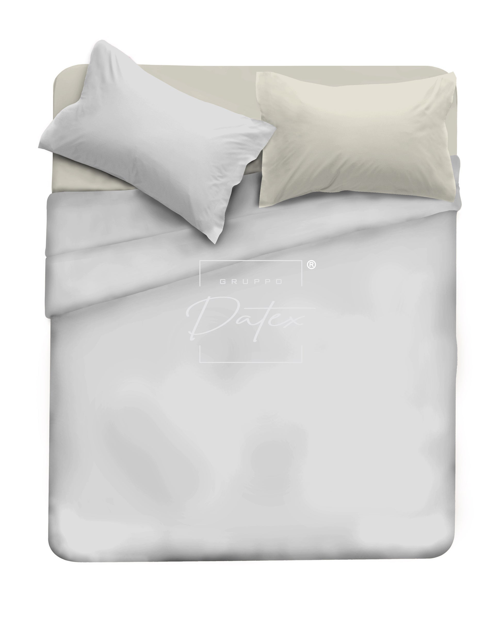 Bi-Color Grey/Cream Sheet Set