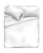 Completo Lenzuola BiColor  Bianco/Bianco