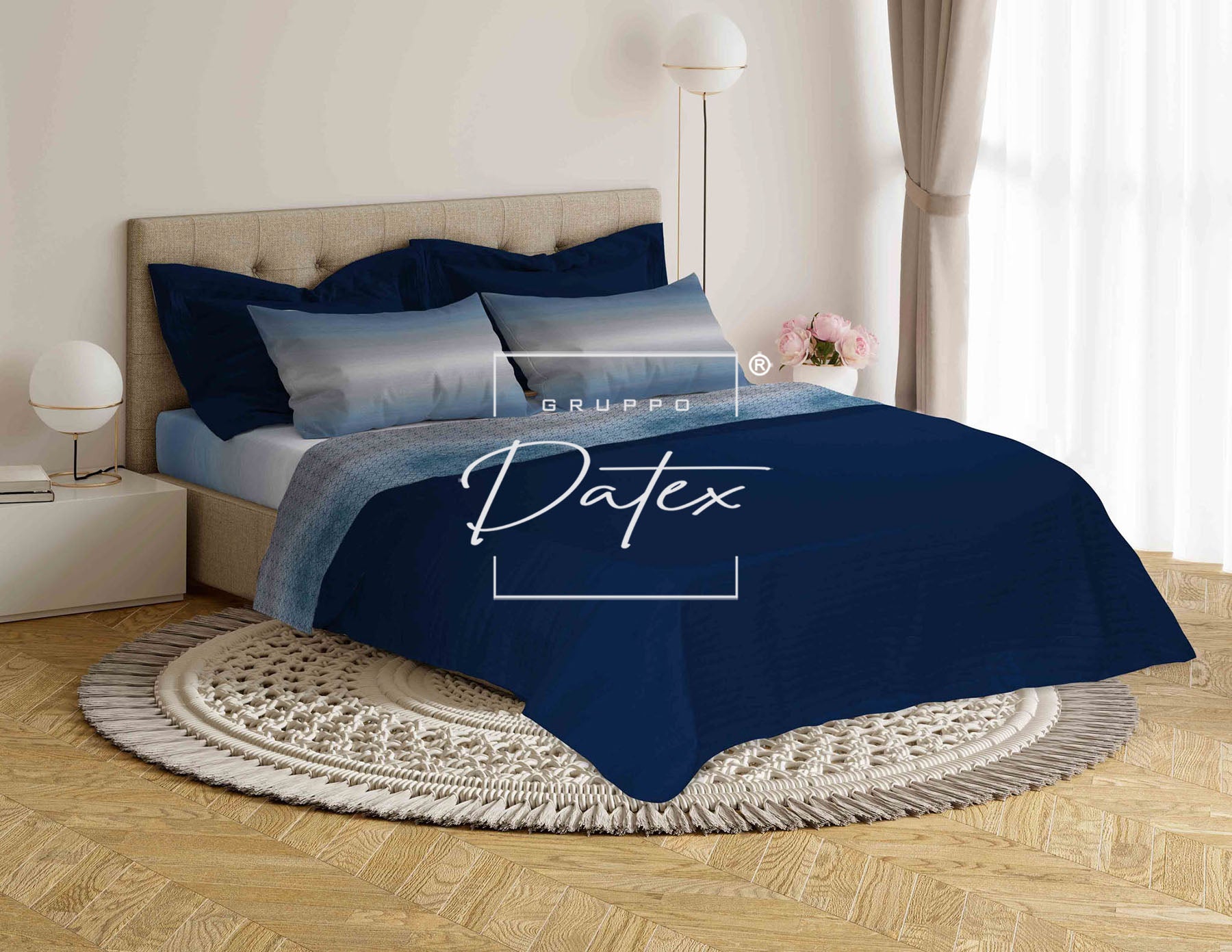 Dakar Blaues Bettset