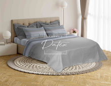 Load image into Gallery viewer, Damour light blue bed set
