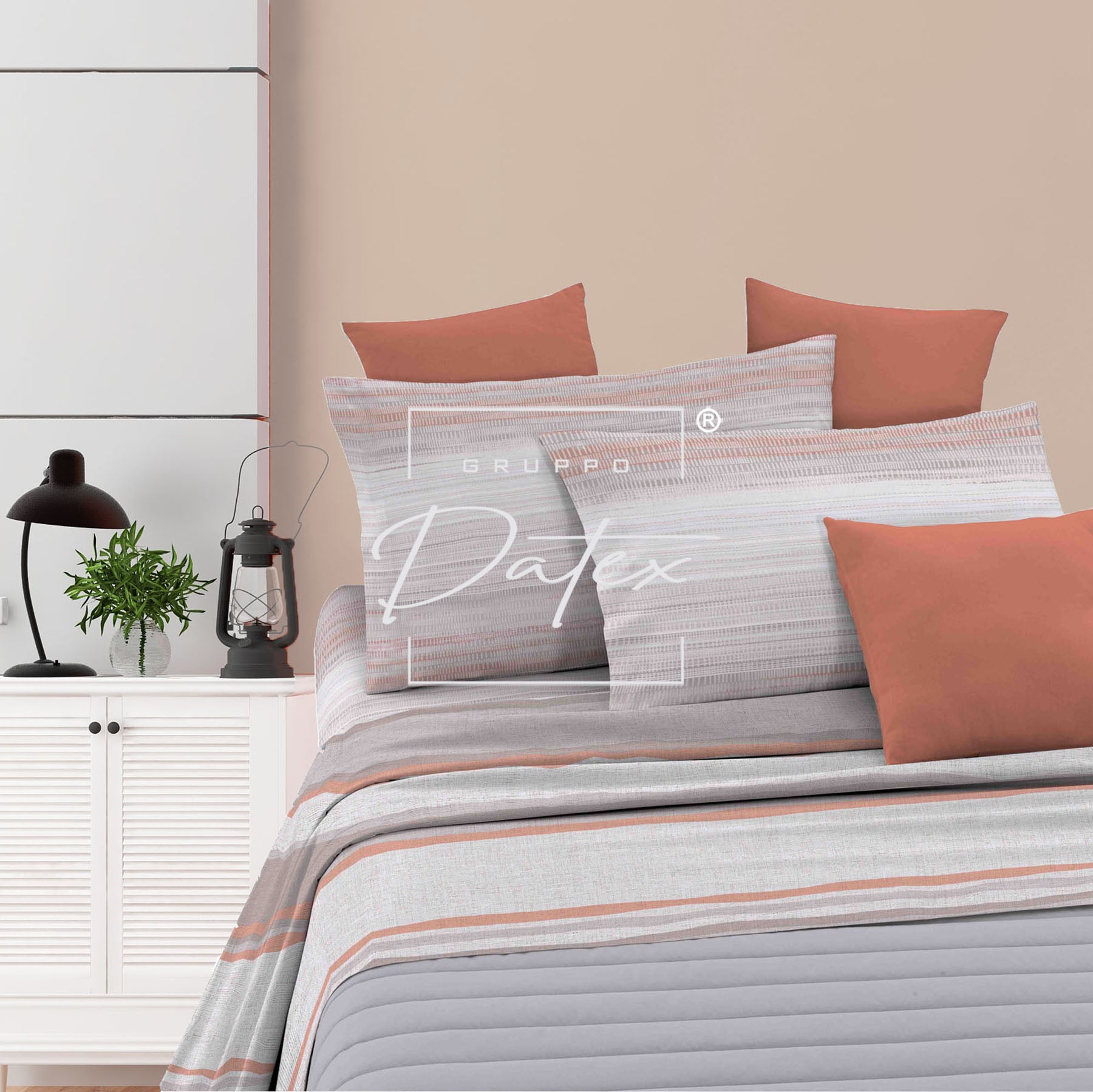 Completo letto Damour Rosa