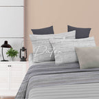 Medina Gray bed set