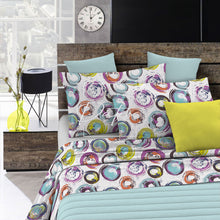 Load image into Gallery viewer, Abstract Circles bed set

