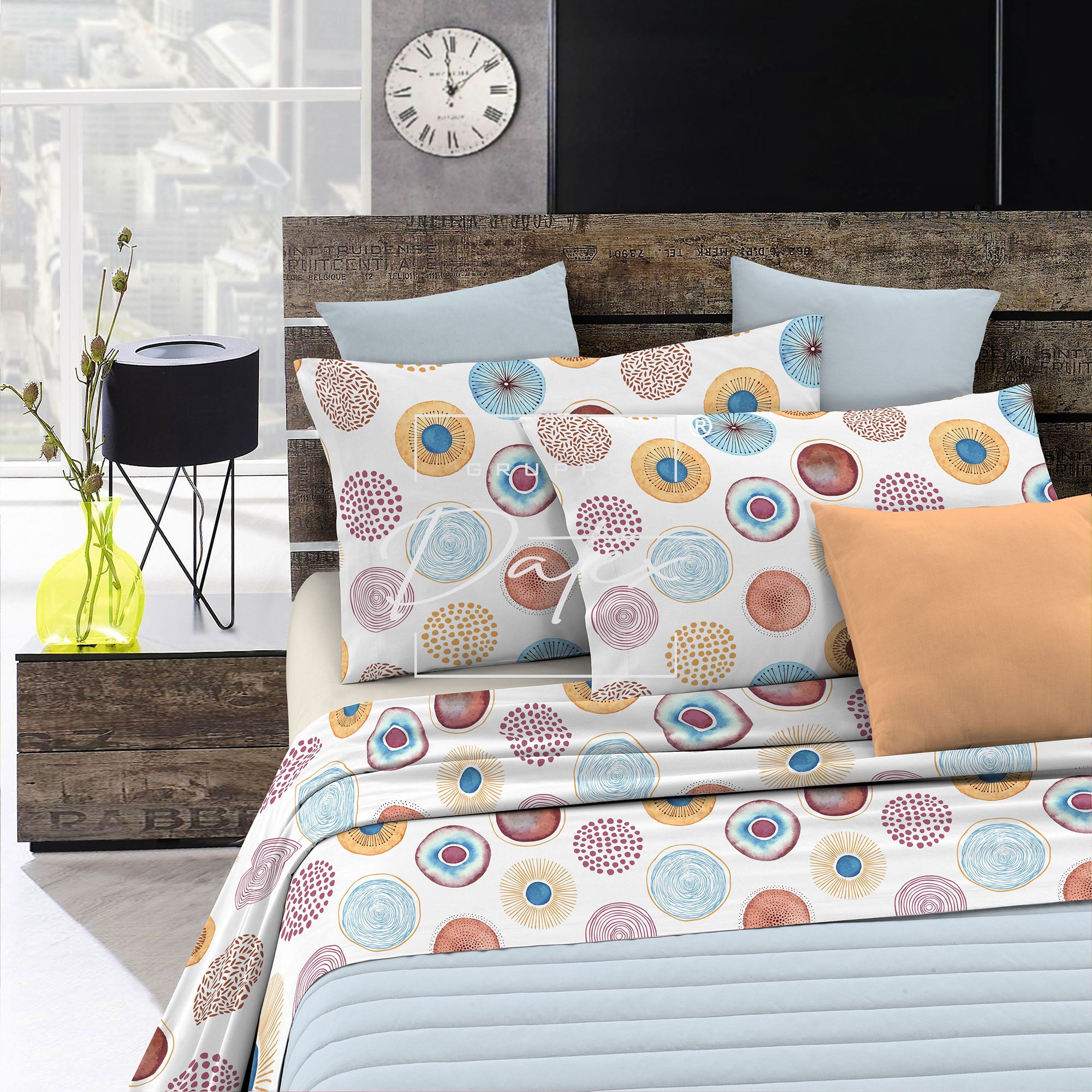 Circle bed set