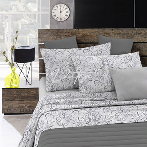 Ornato Gray bed set
