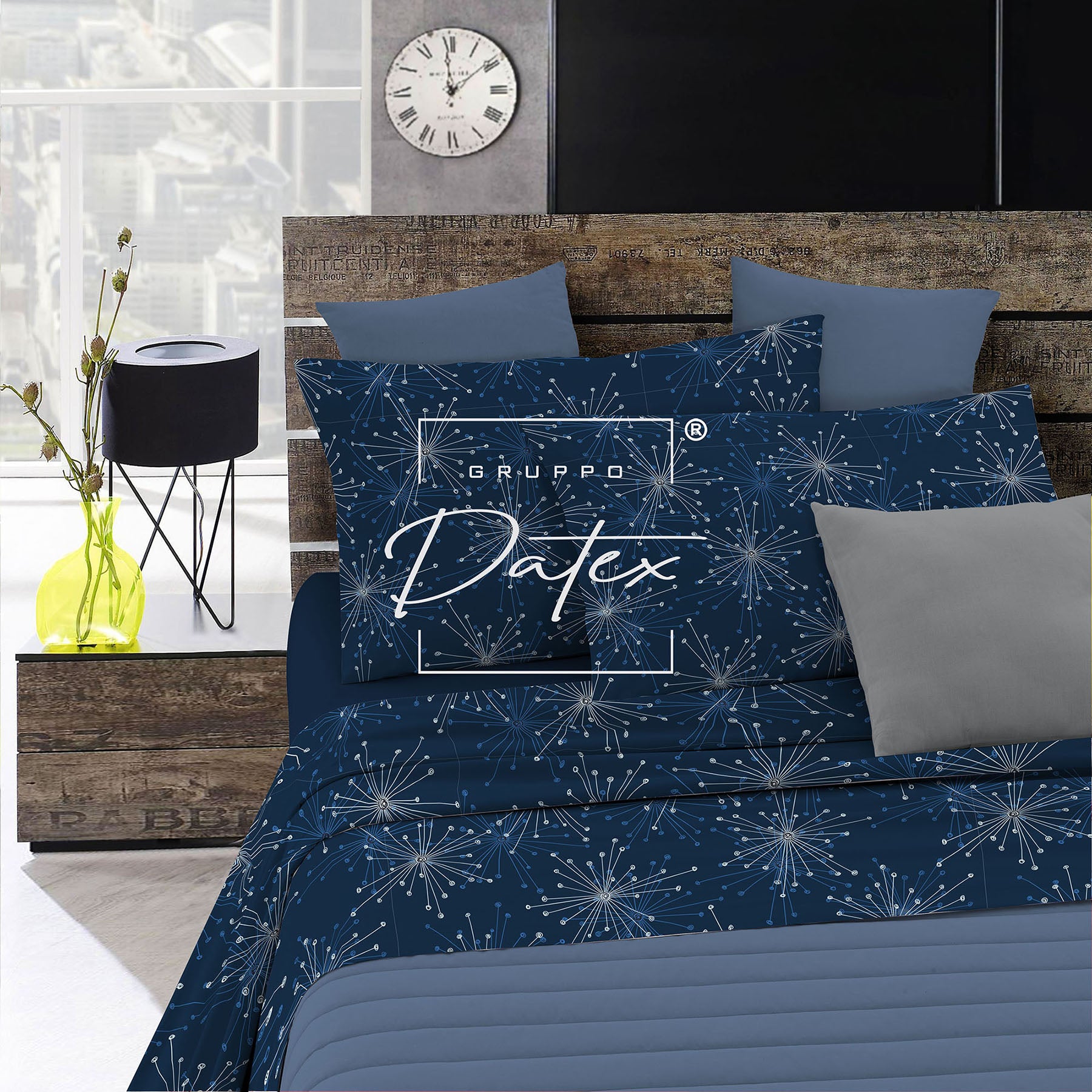 Fire Works bed set