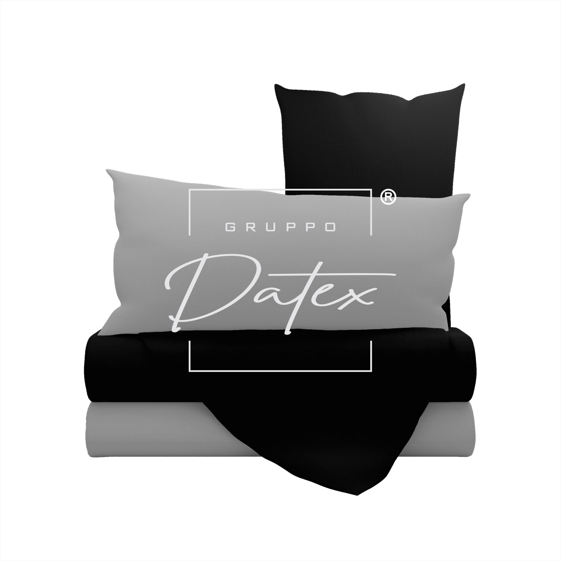 Bi-Color Black/Grey Sheet Set