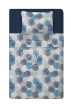 Blaues Soffioni-Bettset