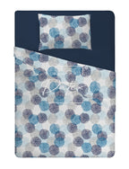 Blaues Soffioni-Bettset