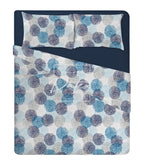 Blaues Soffioni-Bettset