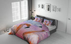 Flamingo-Bettbezug-Set