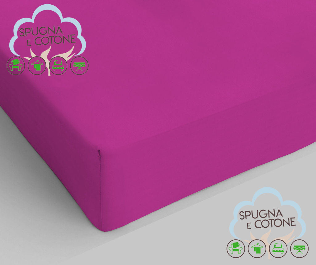 Sotto con Angoli Singolo 100% Cotone - Spugna e Cotone