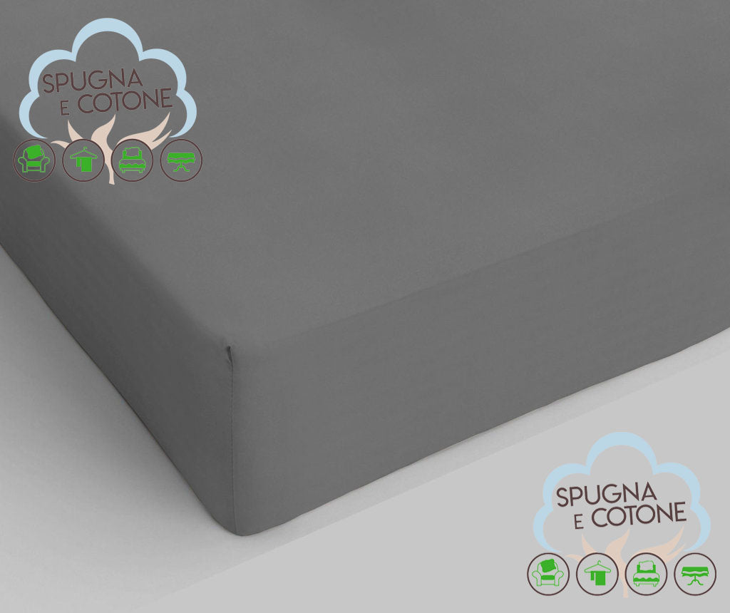 Sotto con Angoli Singolo 100% Cotone - Spugna e Cotone