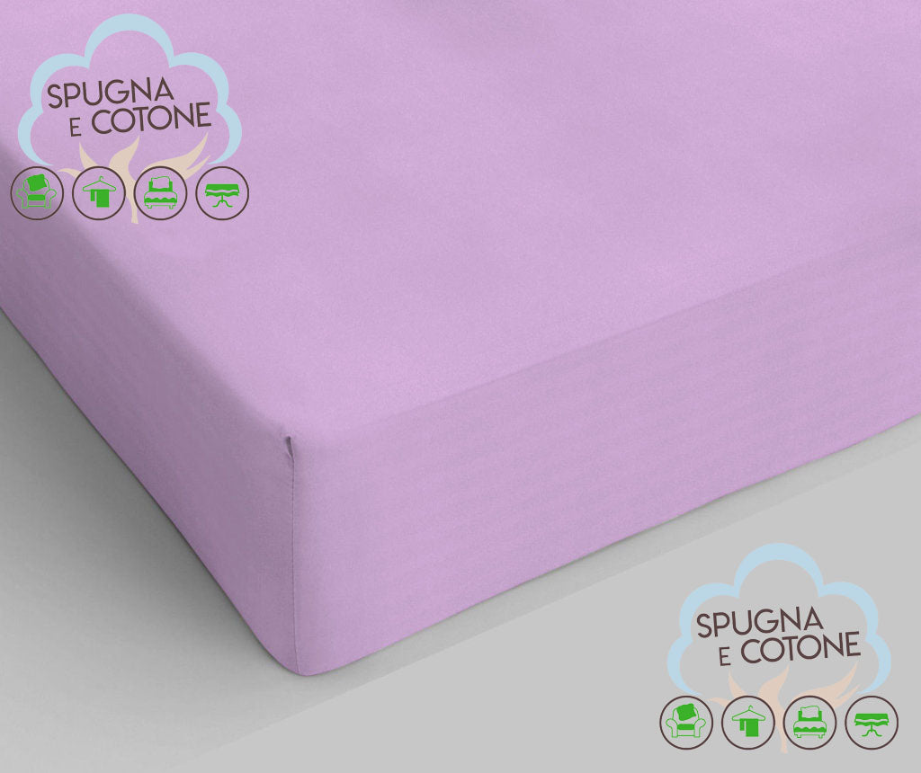 Sotto con Angoli Singolo 100% Cotone - Spugna e Cotone
