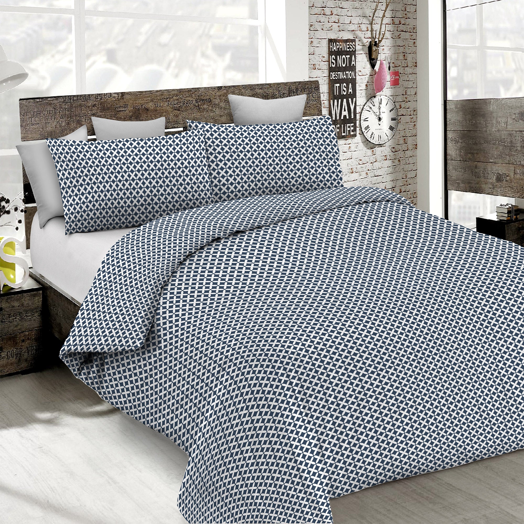 Parure Copripiumino Maiden Blu