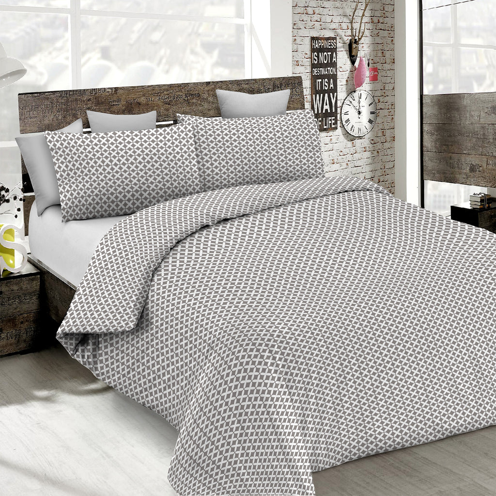 Maiden Dove Gray Duvet Cover Set