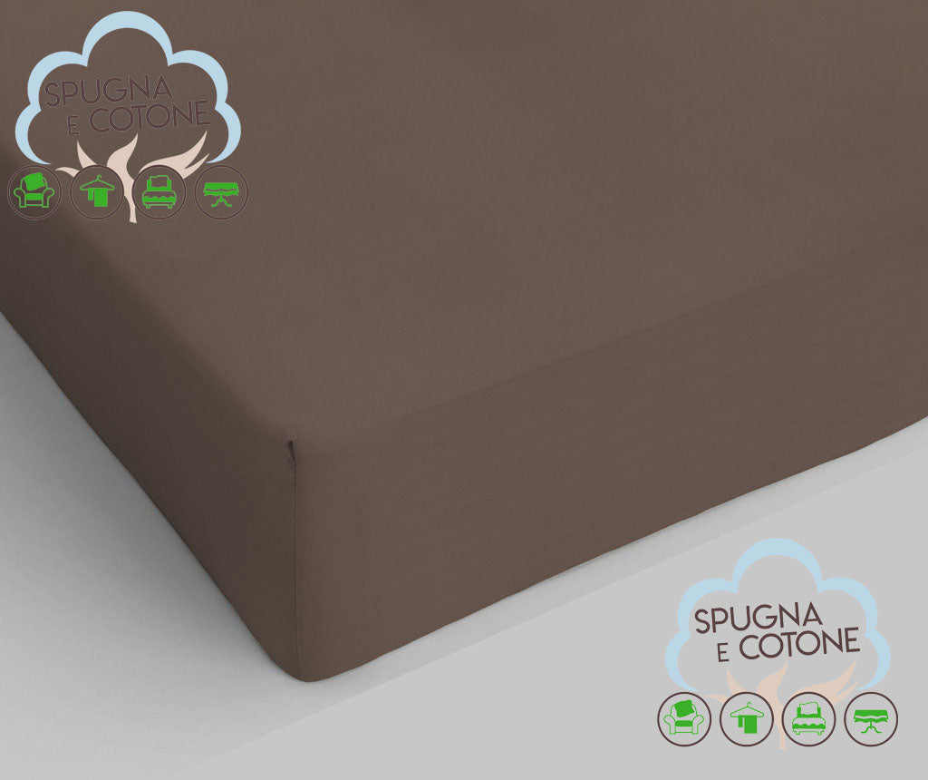 Sotto con Angoli Singolo 100% Cotone - Spugna e Cotone