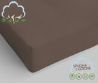 Sotto con Angoli Singolo 100% Cotone - Spugna e Cotone