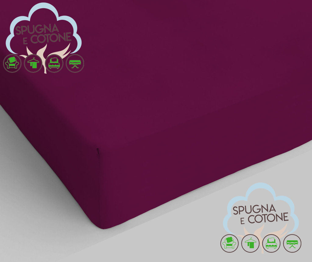 Sotto con Angoli Singolo 100% Cotone - Spugna e Cotone