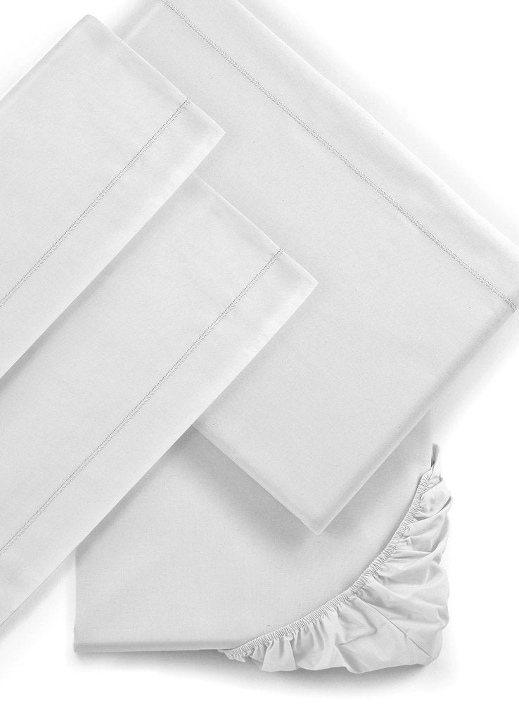 Completo Lenzuola BIO NEVE - Spugna e Cotone