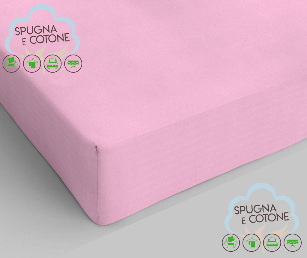 Sotto con Angoli Singolo 100% Cotone - Spugna e Cotone