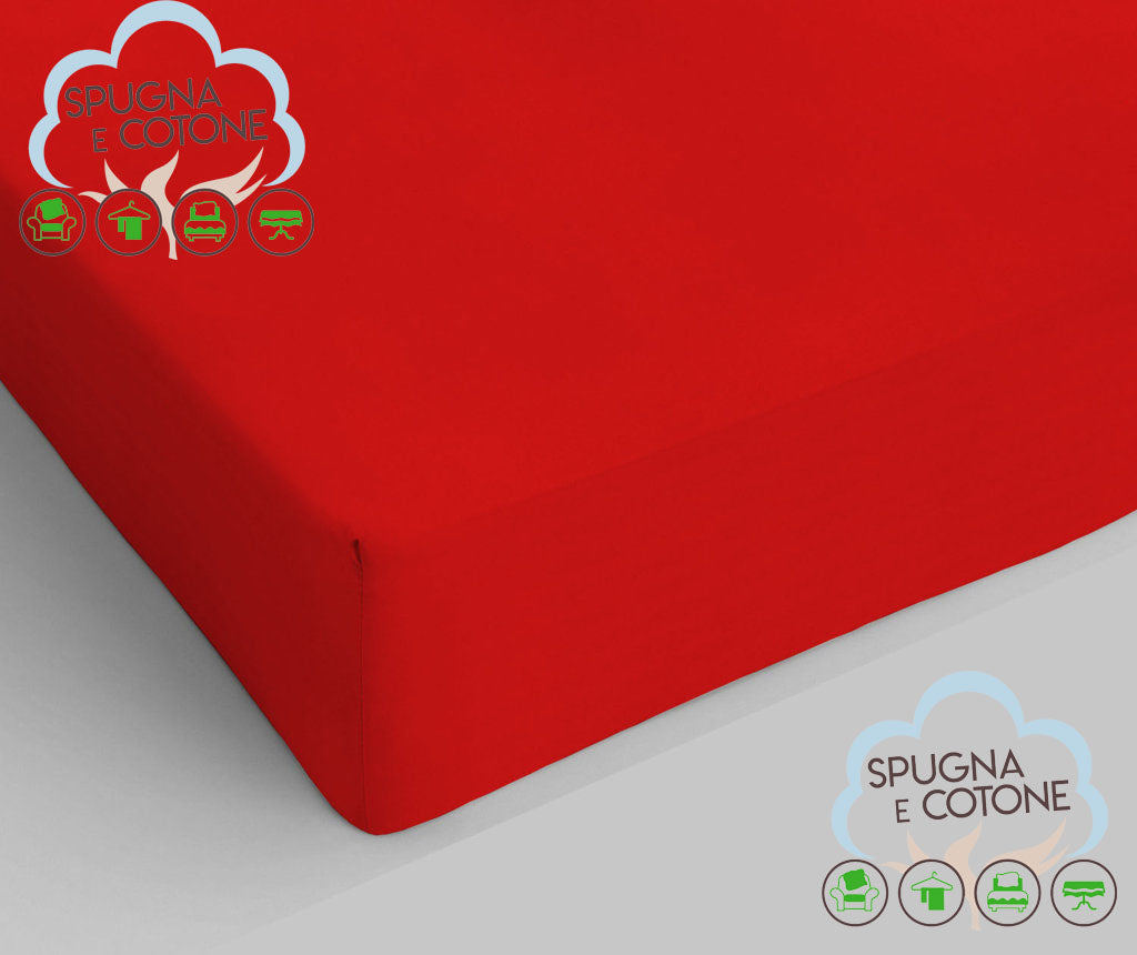Sotto con Angoli Singolo 100% Cotone - Spugna e Cotone