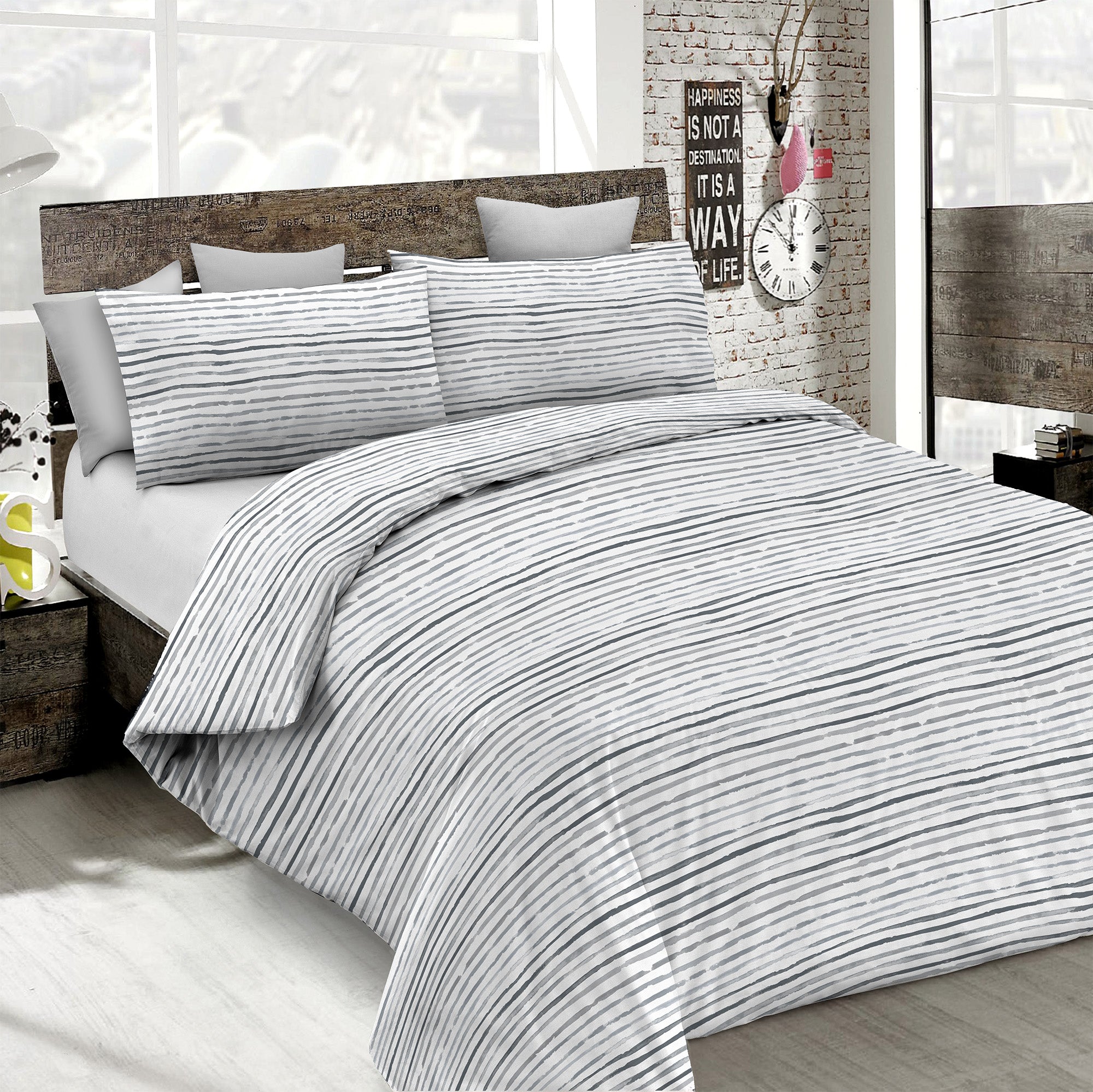 Straits Smoke Duvet Cover Set