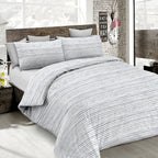 Straits Gray Duvet Cover Set