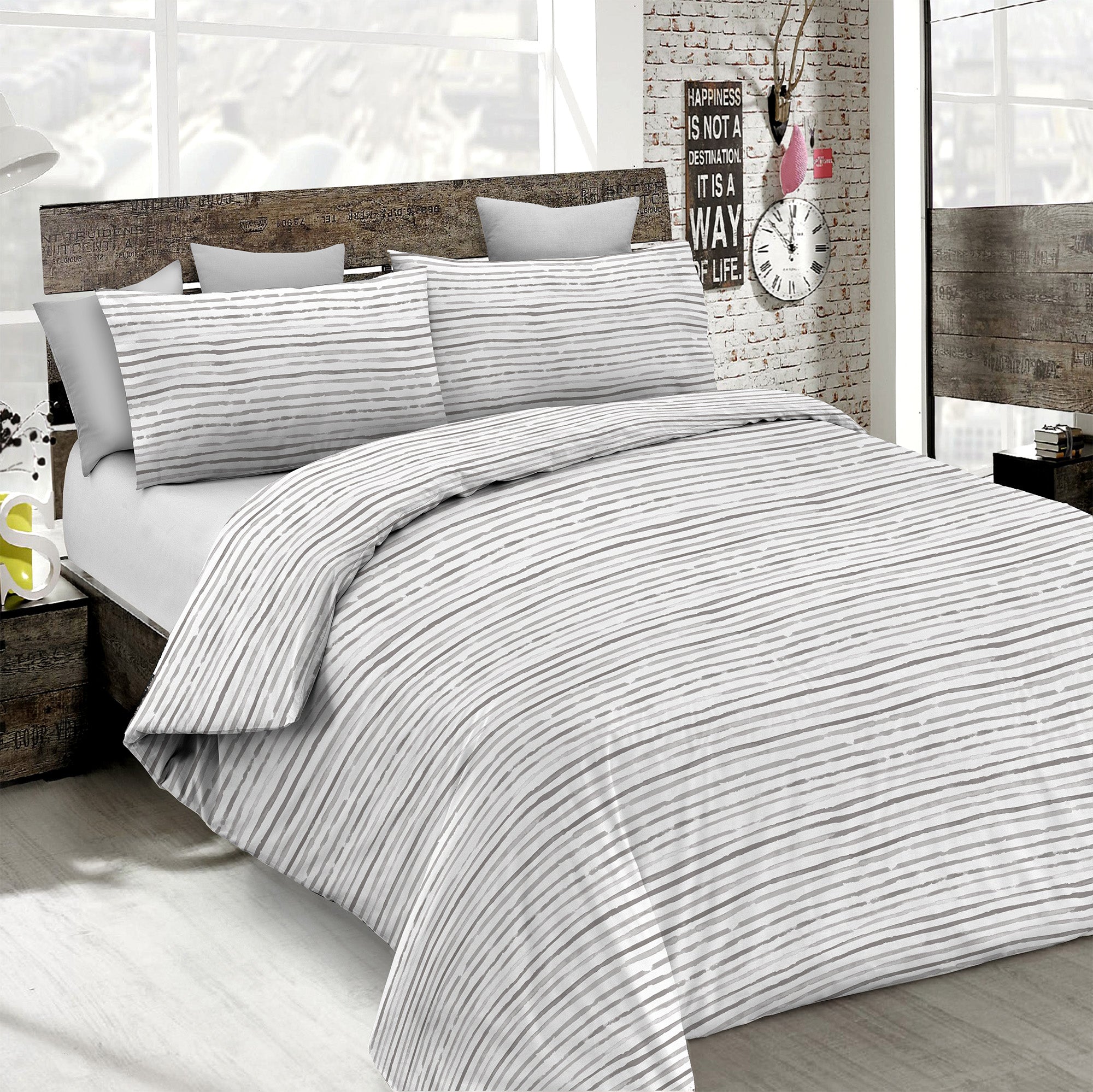 Straits Dove Gray Duvet Cover Set