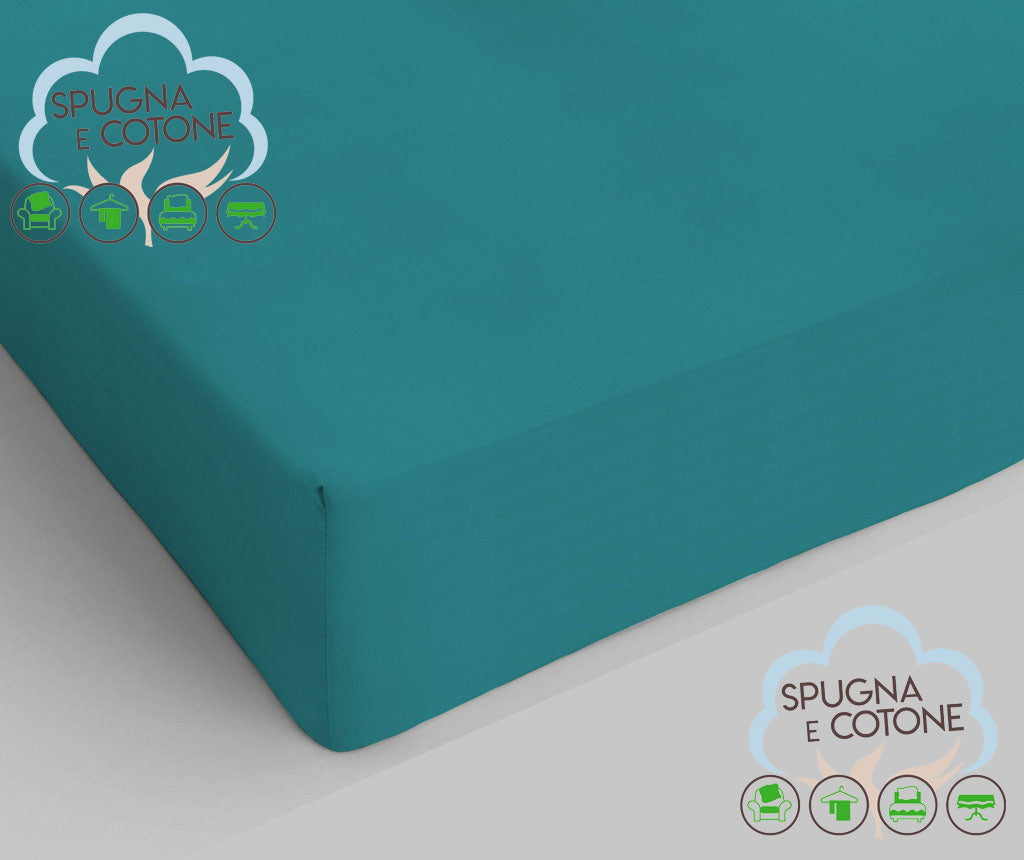 Sotto con Angoli Singolo 100% Cotone - Spugna e Cotone