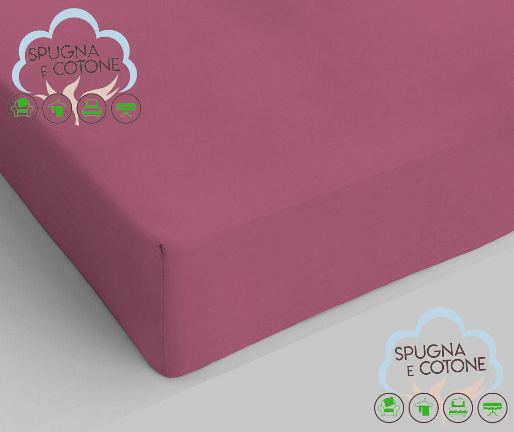 Sotto con Angoli Singolo 100% Cotone - Spugna e Cotone