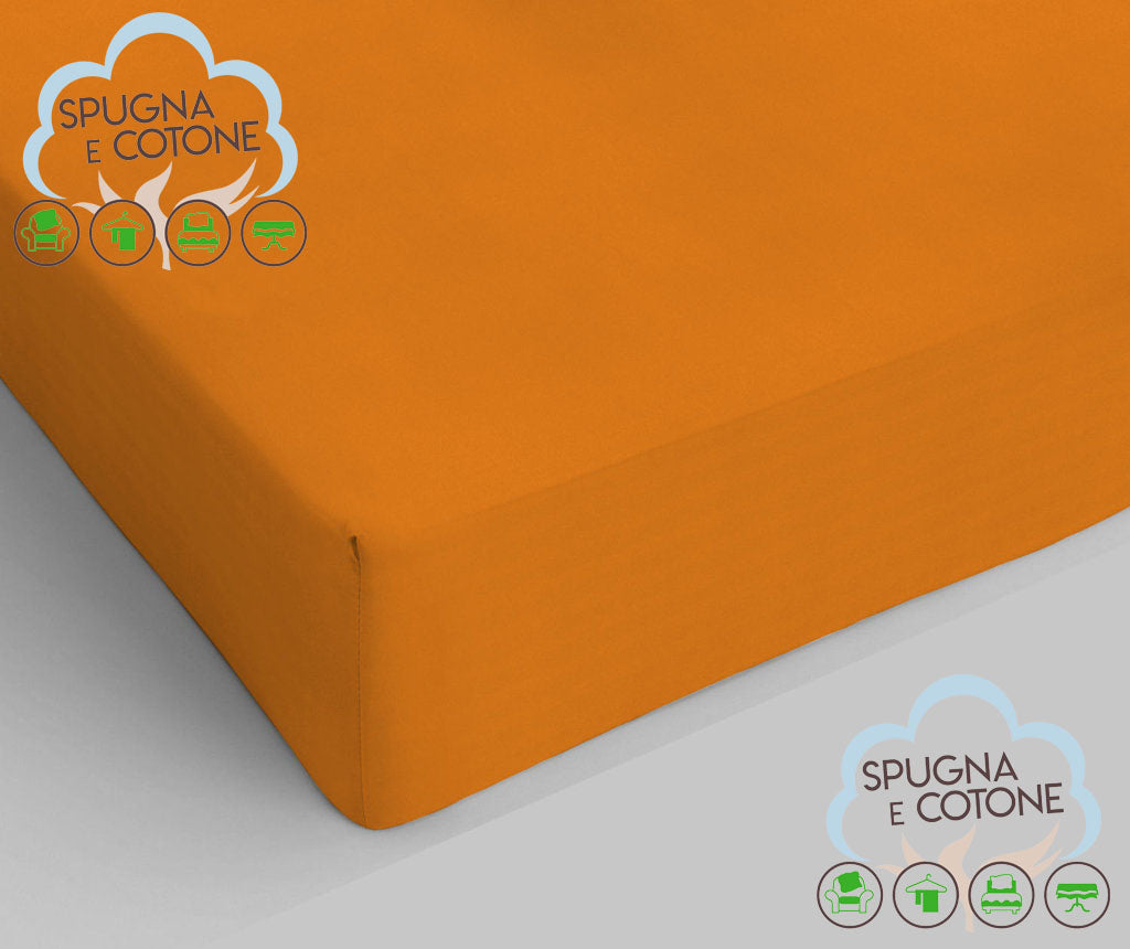 Sotto con Angoli Singolo 100% Cotone - Spugna e Cotone
