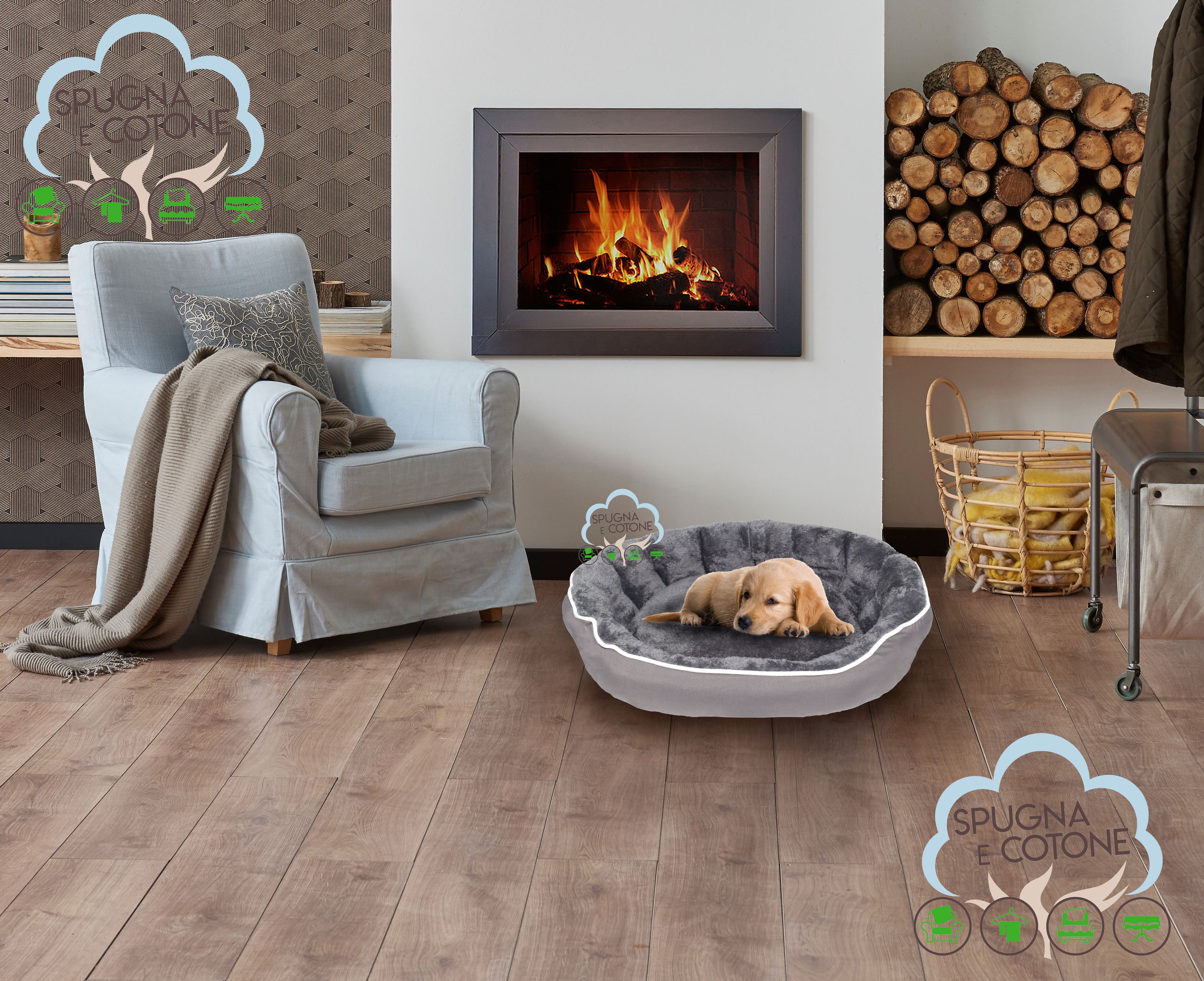 Cuccia Coccole - Spugna e Cotone