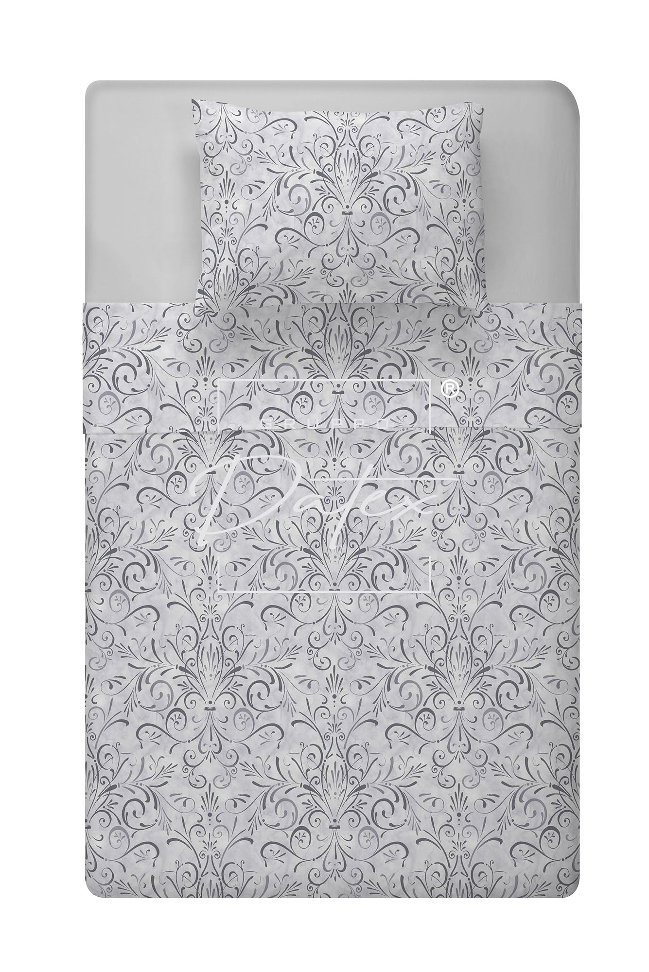 Ornato Gray bed set
