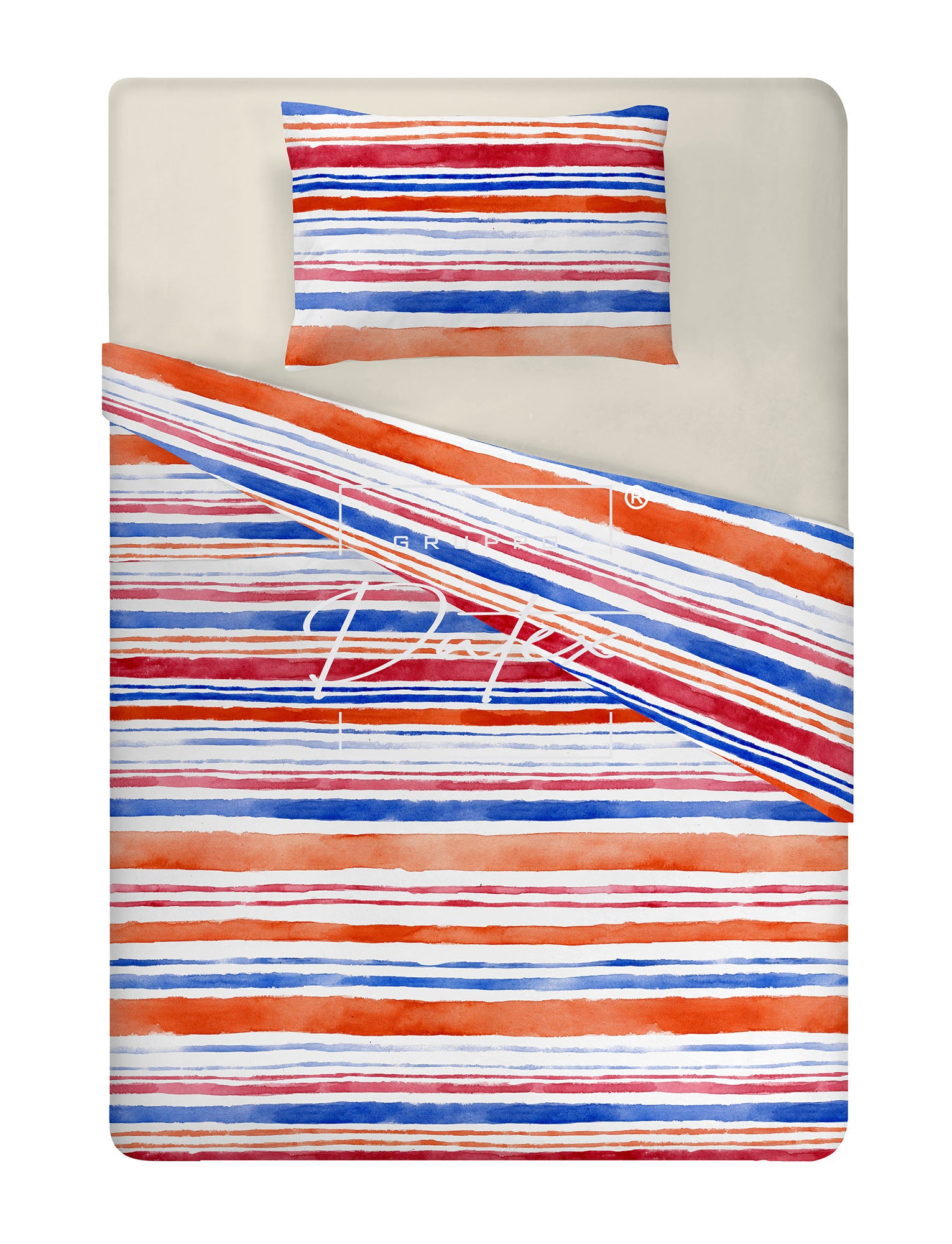 Stripe bed set